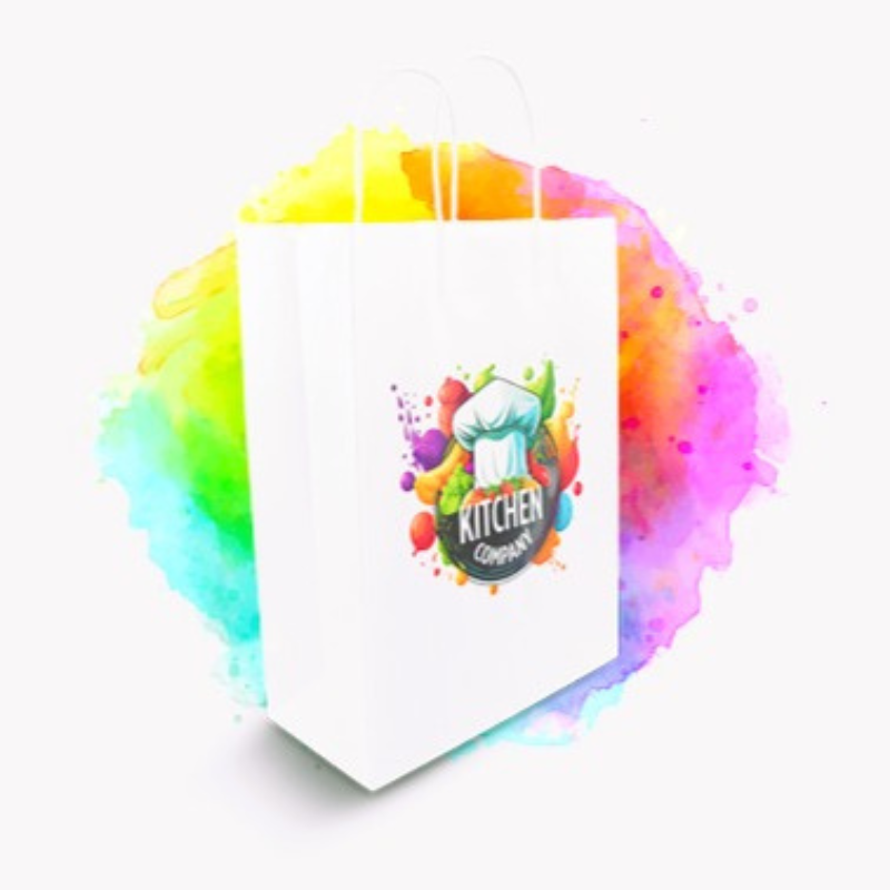 Papiertaschen | Beidseitiger Vollfarbdruck – Bild 8