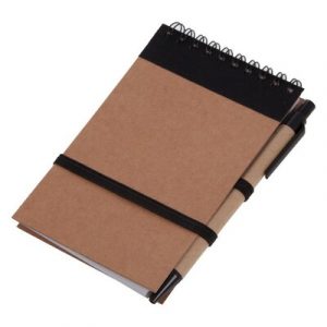 Notizbuch A6 mit Kugelschreiber