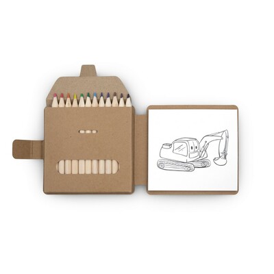 Mal-Set mit Buntstifte | Vollfarbdruck – Bild 7