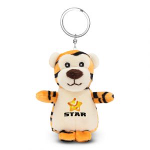 Plüsch Tiger | Schlüsselanhänger | Full-Color Druck